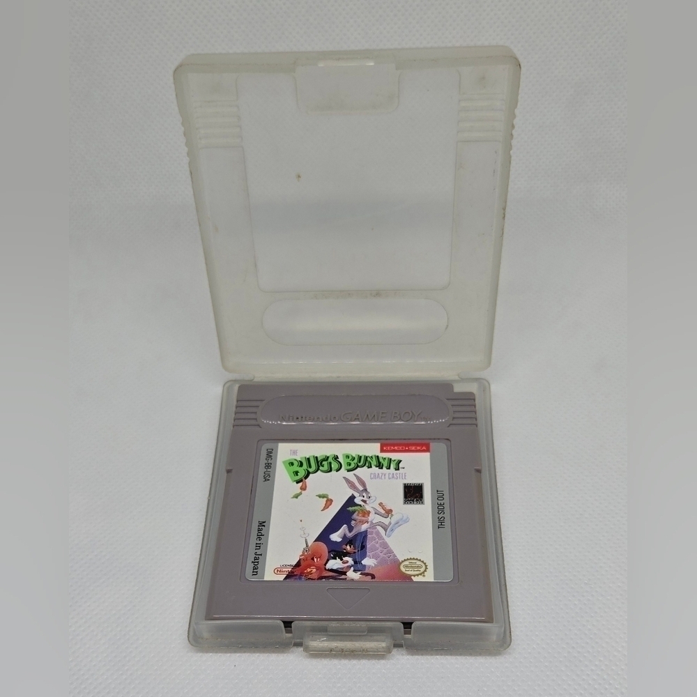Nintendo Bugs Bunny Crazy Castle Game Boy GB Cartridge Tested With Case